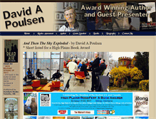 Tablet Screenshot of davidpoulsen.com